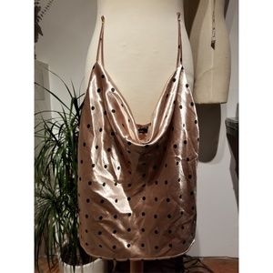 Blush cowl neck camisole